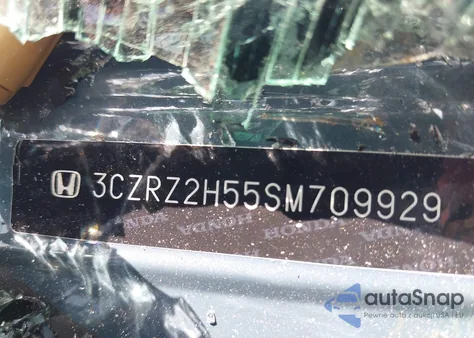 2025 Honda Hr-V Awd Sport from USA, damaged, VIN 3CZRZ2H55SM709929